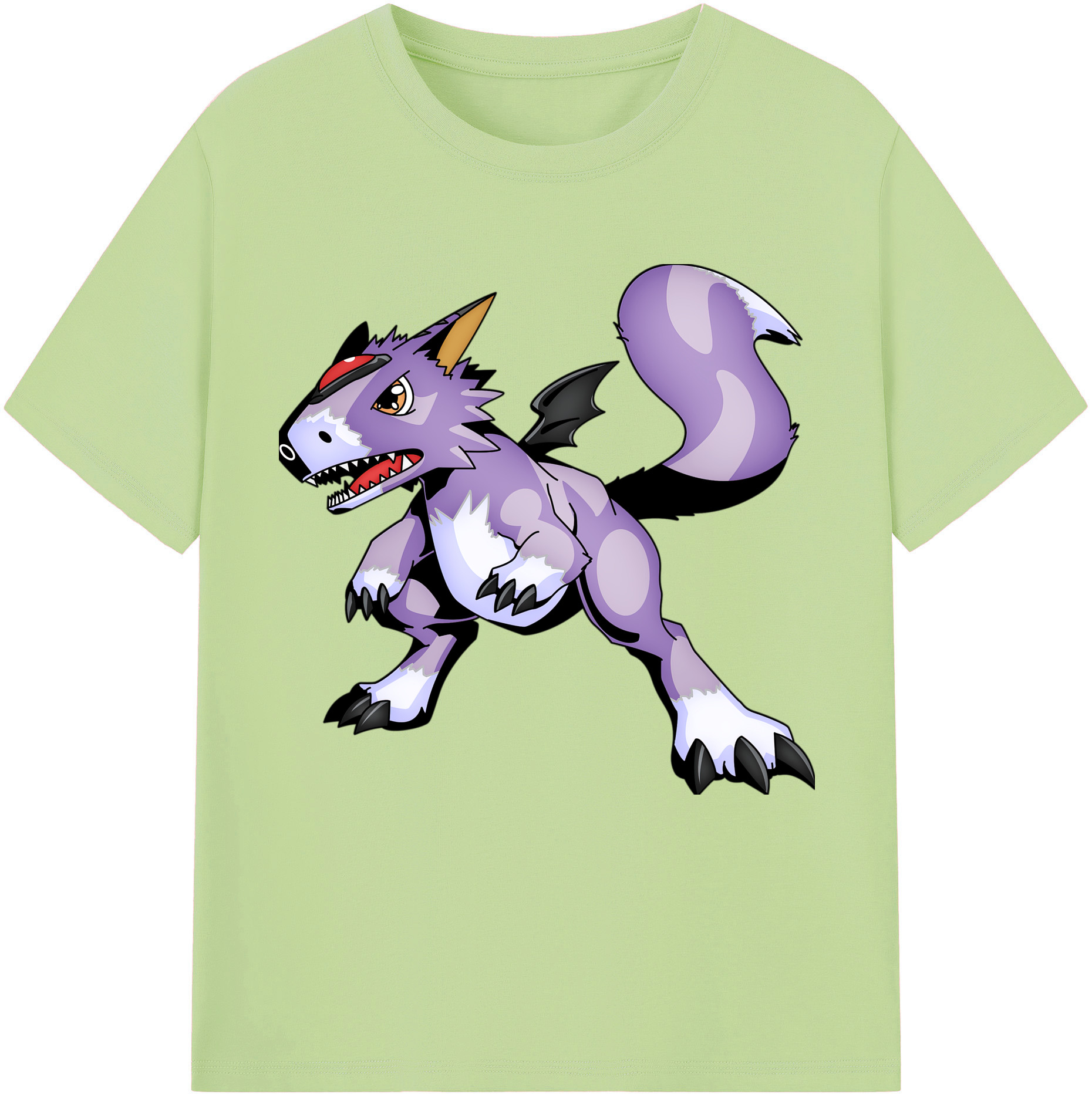 （画像用） Digimon デジタルモンスター/デジモン 綿100％半袖Tシャツ（フロントプリント）